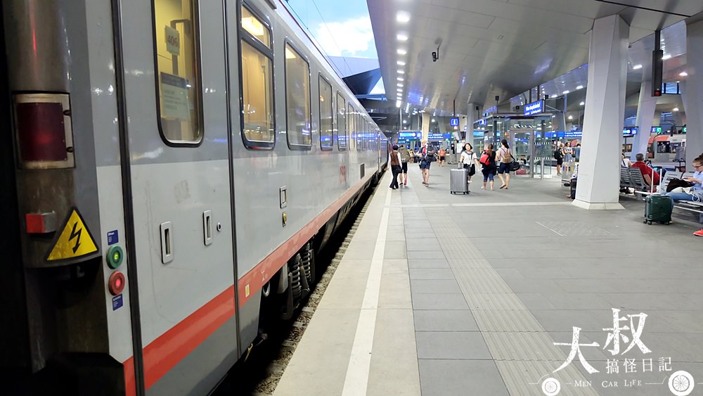 歐洲-火車旅行 跨國臥鋪夜車體驗(維也納->威尼斯)