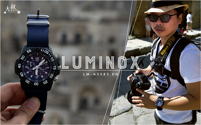 大叔手錶 | LUMINOX 雷明時 NAVY SEAL CHRONO LM-A3583.DN三眼計時錶