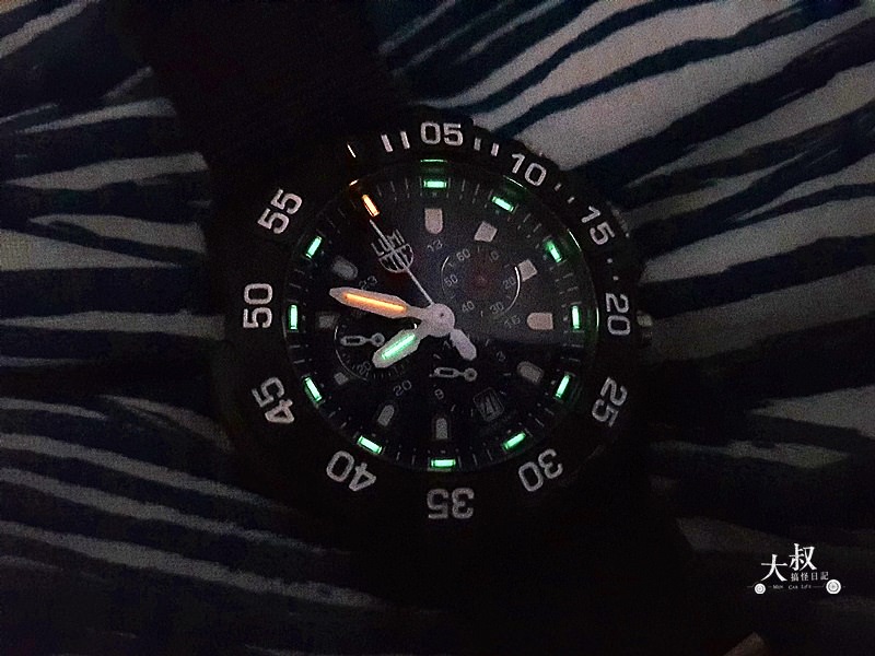 大叔手錶 | LUMINOX 雷明時 NAVY SEAL CHRONO LM-A3583.DN三眼計時錶