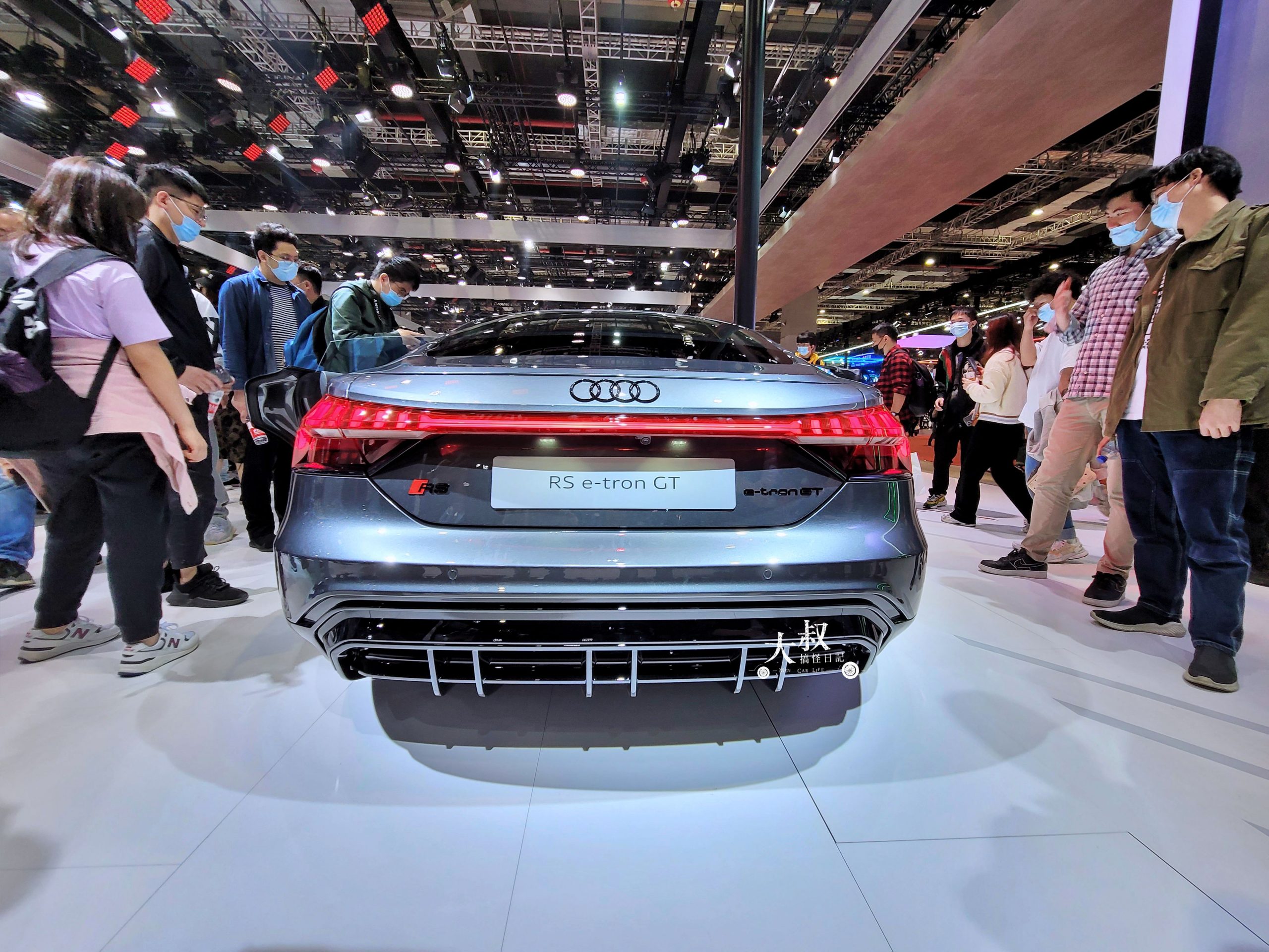 大叔說車｜上海車展Audi RS e-tron GT